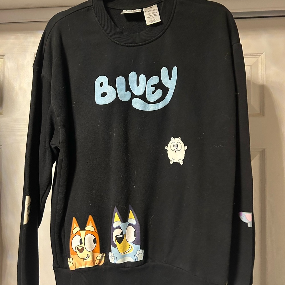 Black Bluey Sweatshirt